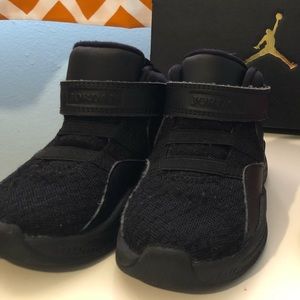 Baby Toddler Black Jordan sneakers